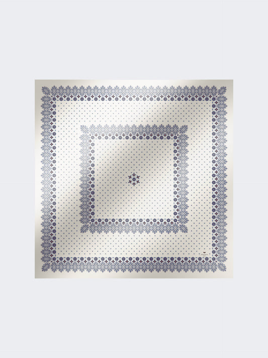 Printed twill pocket square