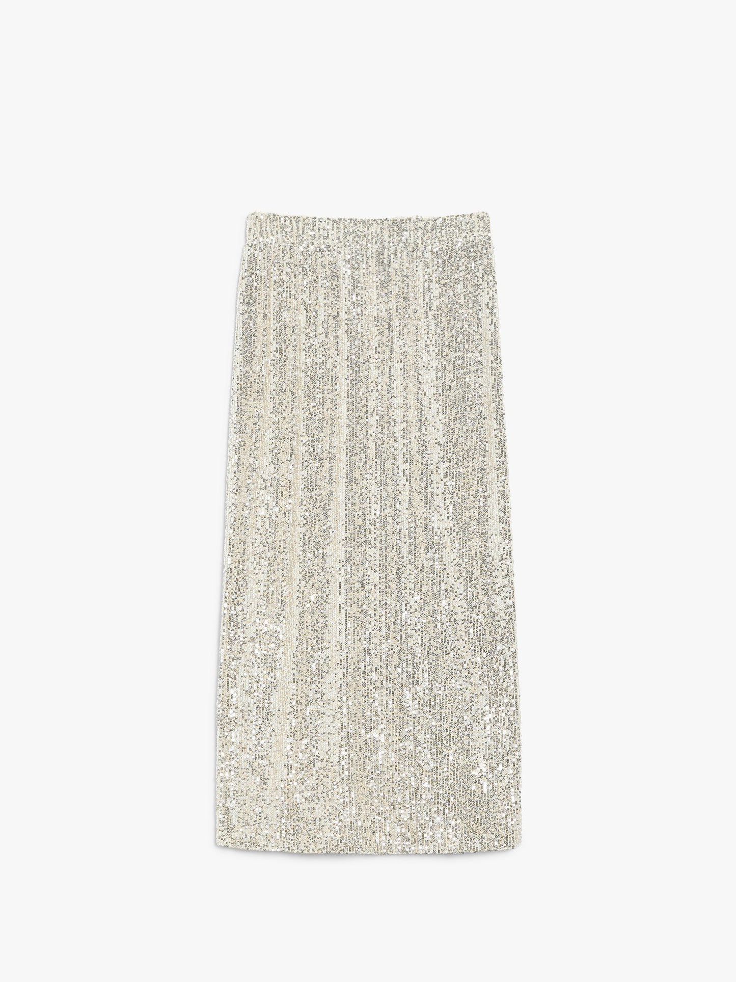 Embroidered tulle skirt