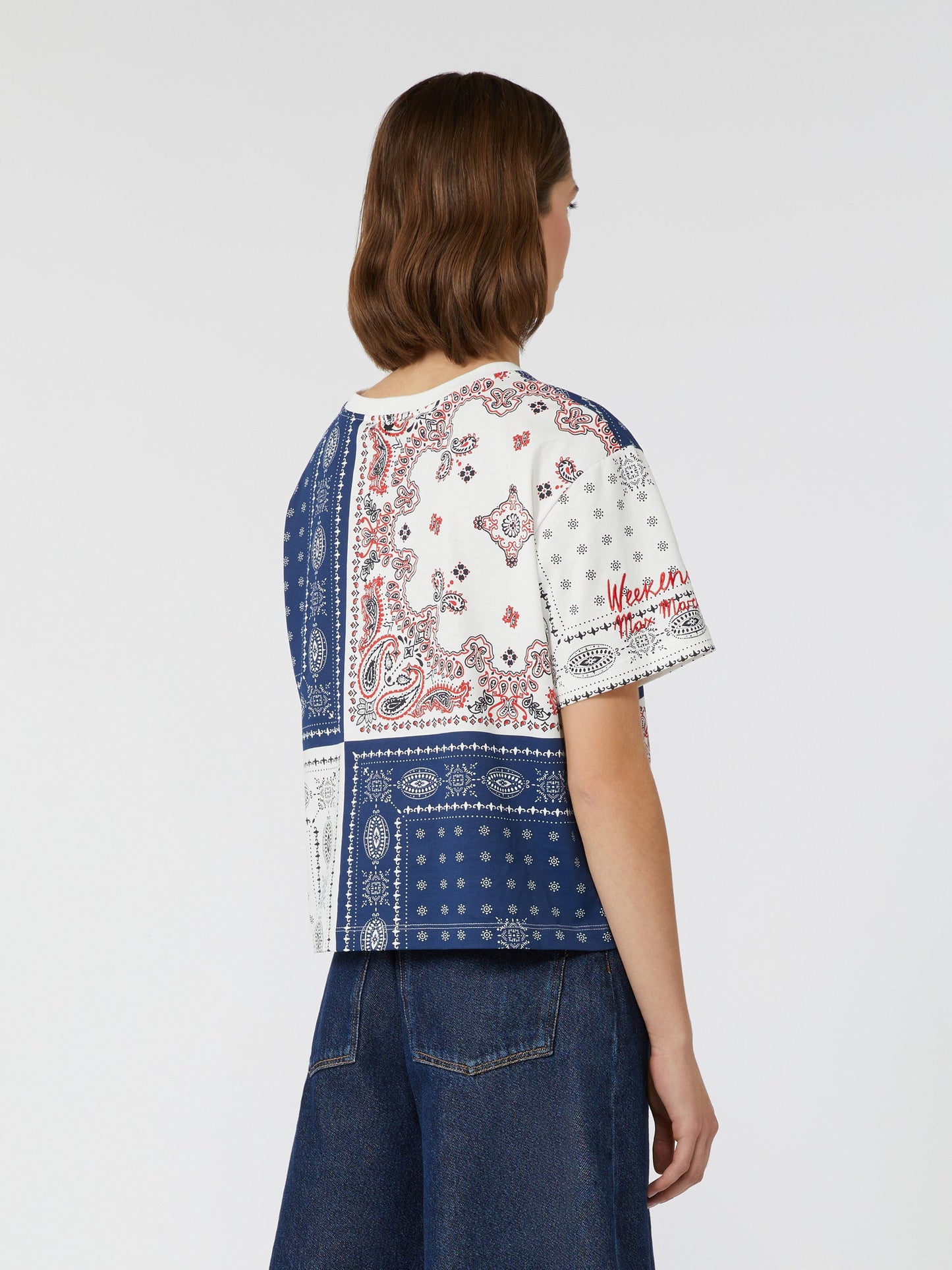 Printed organic cotton T-shirt