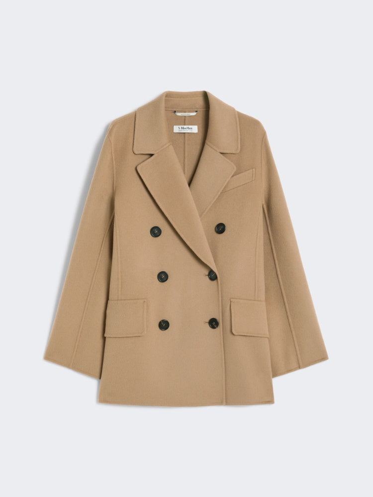 Double-breasted wool jacket