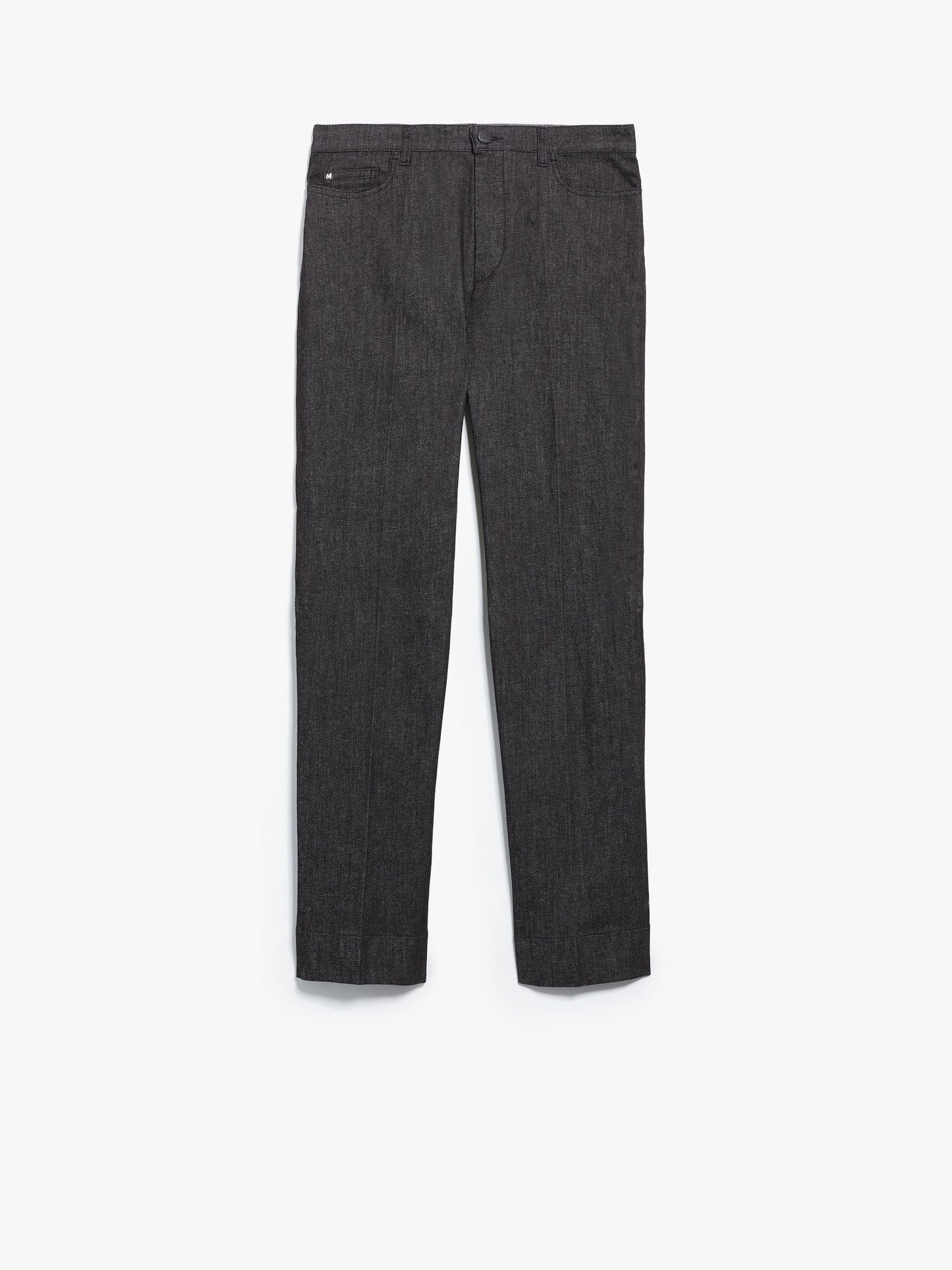 Slim denim trousers