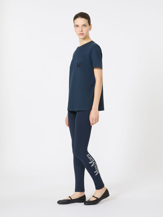 Stretch technical fabric leggings