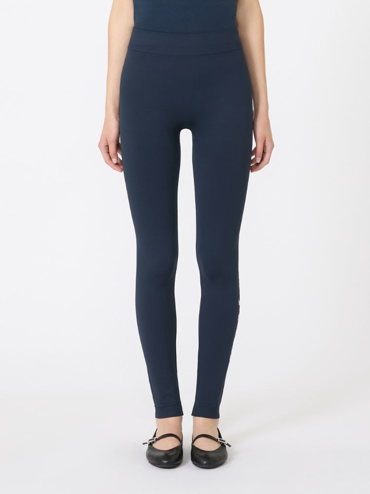 Stretch technical fabric leggings