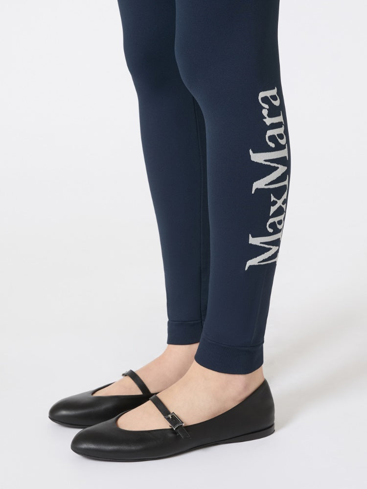 Stretch technical fabric leggings