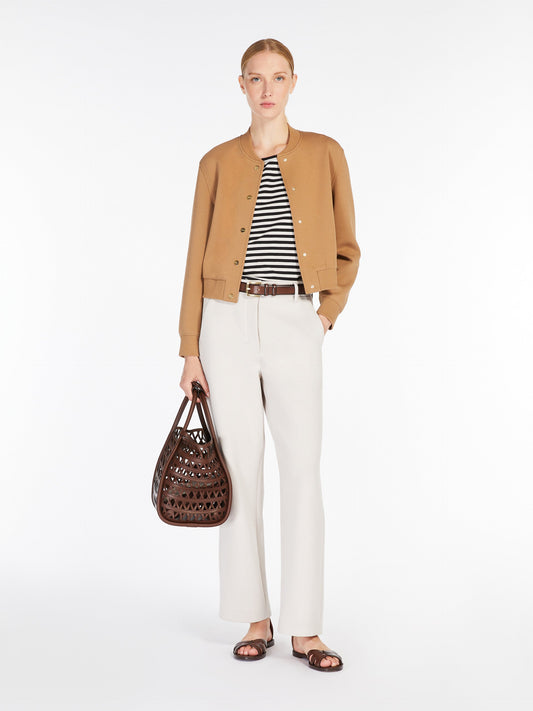 Scuba jersey bomber jacket