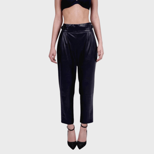 Black Leather Trouser – FM Signature Streetwear