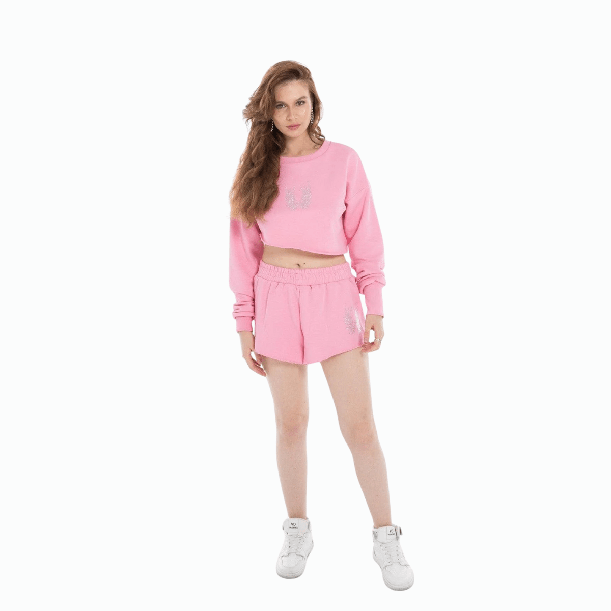Cropped Sweat and Short Set – FM Signature Streetwear