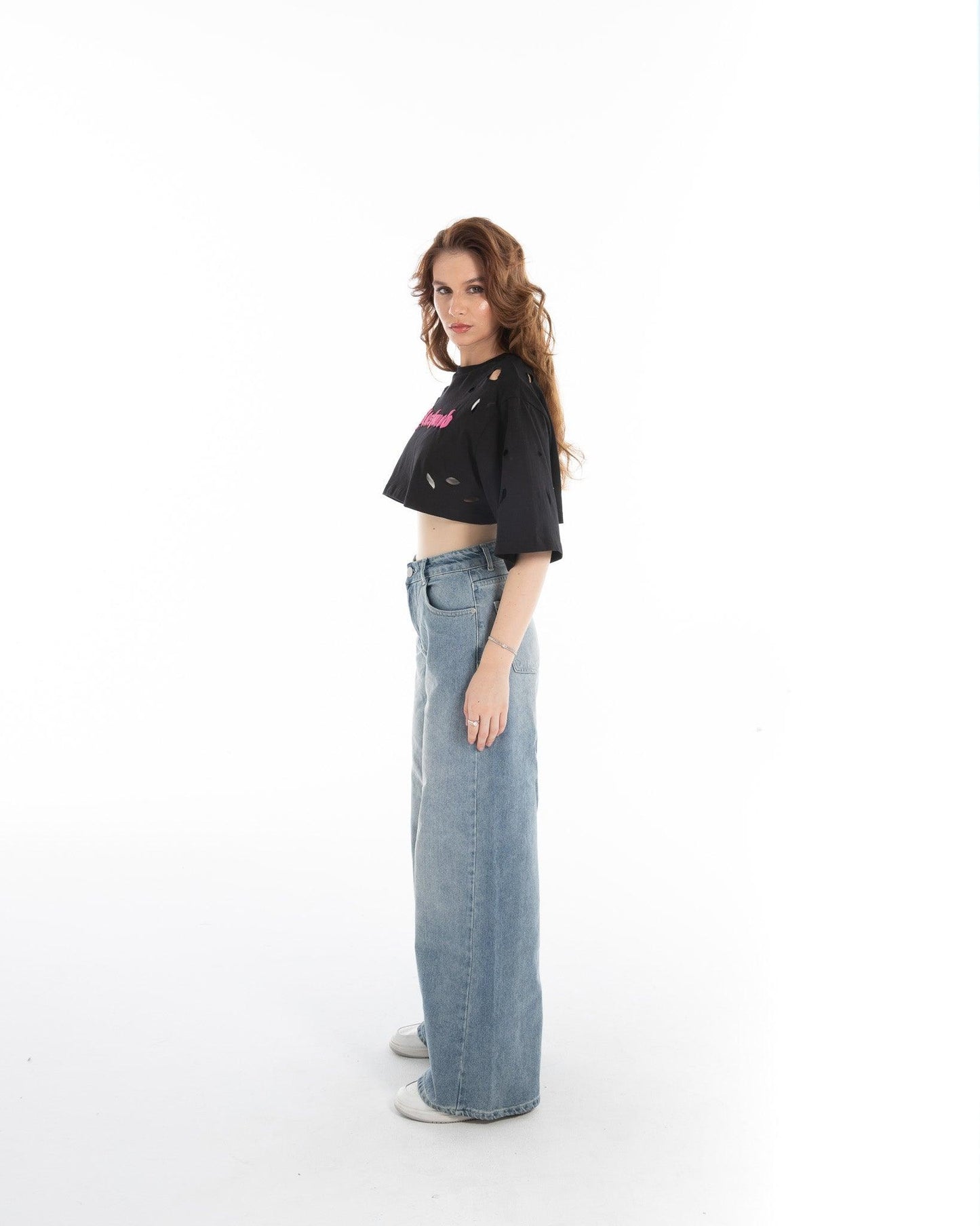 Women’s Cropped Torn Tank Top – FM Streetwear