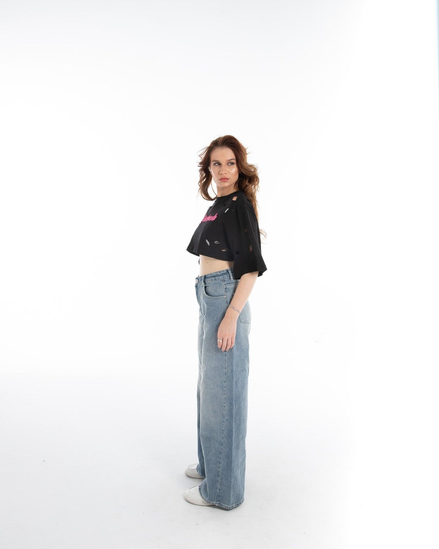 Women’s Cropped Torn Tank Top – FM Streetwear
