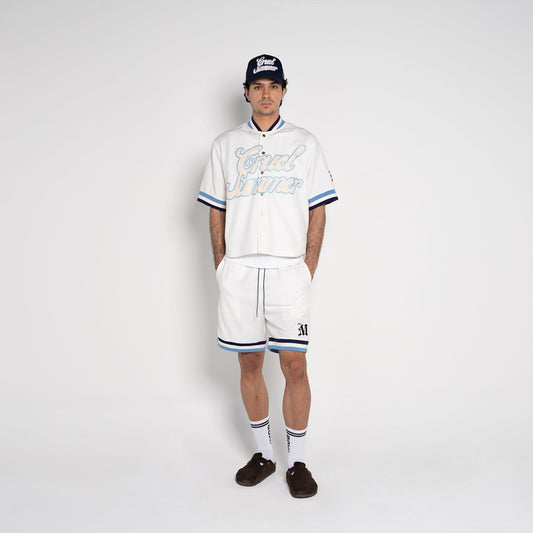 Cruel Summer Baseball Shirt – White