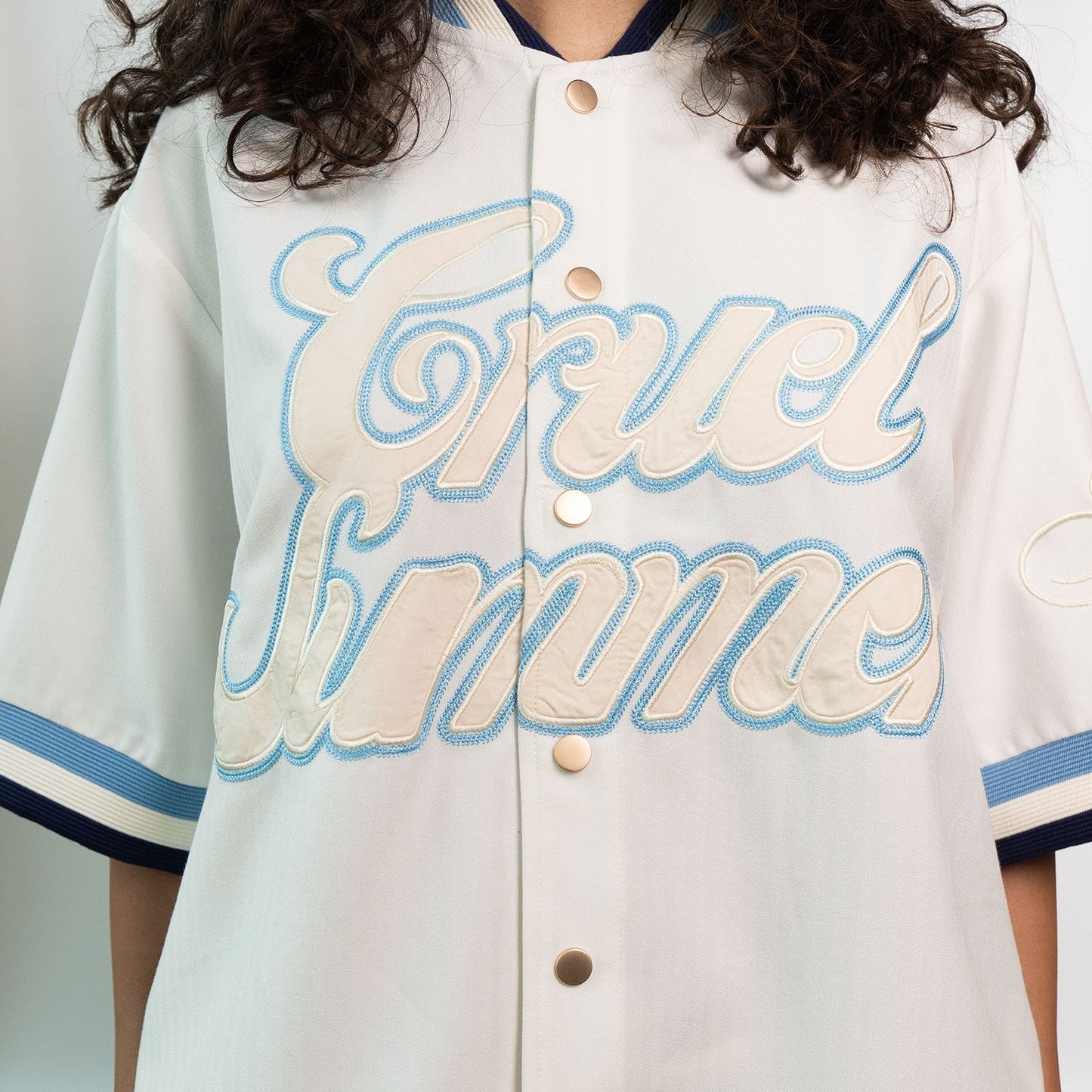 Cruel Summer Baseball Shirt – White