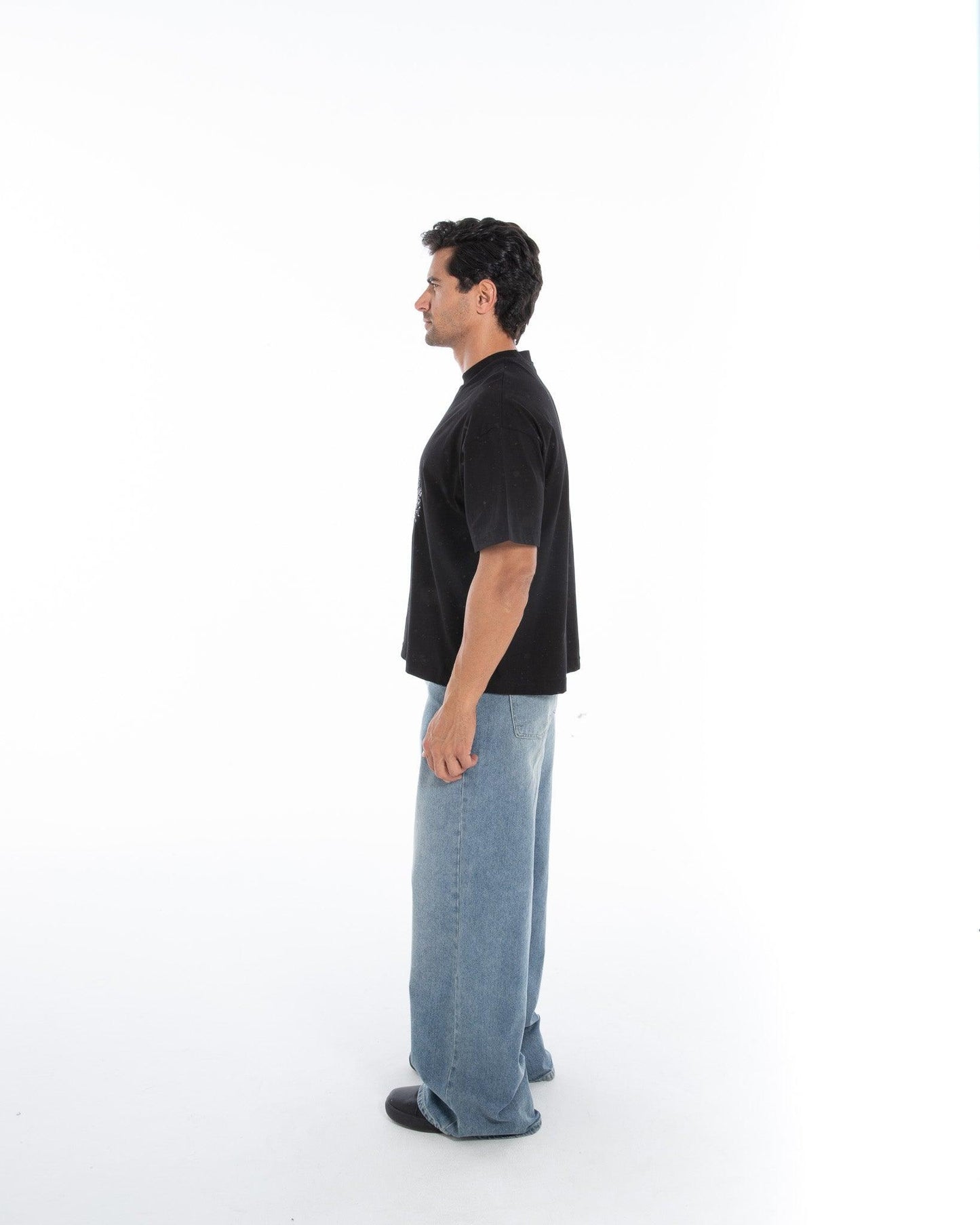 Embroidered Oversized T-Shirt – FM