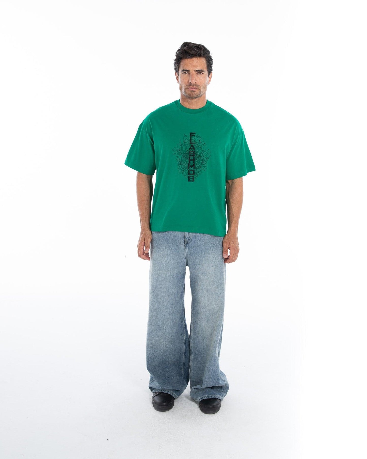 Embroidered Oversized T-Shirt – FM