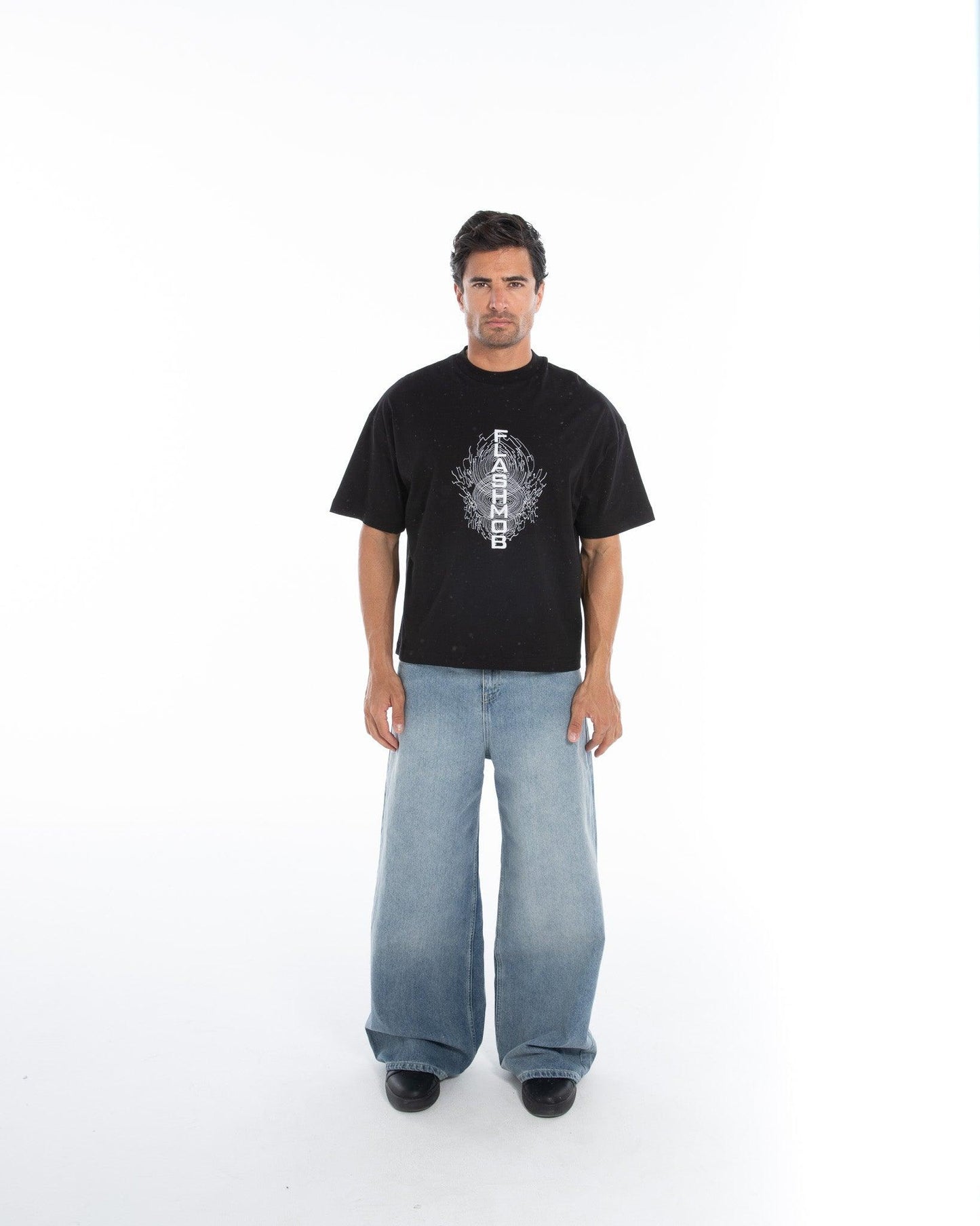 Embroidered Oversized T-Shirt – FM