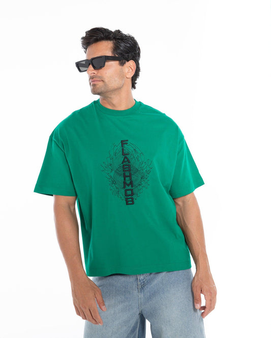 Embroidered Oversized T-Shirt – FM