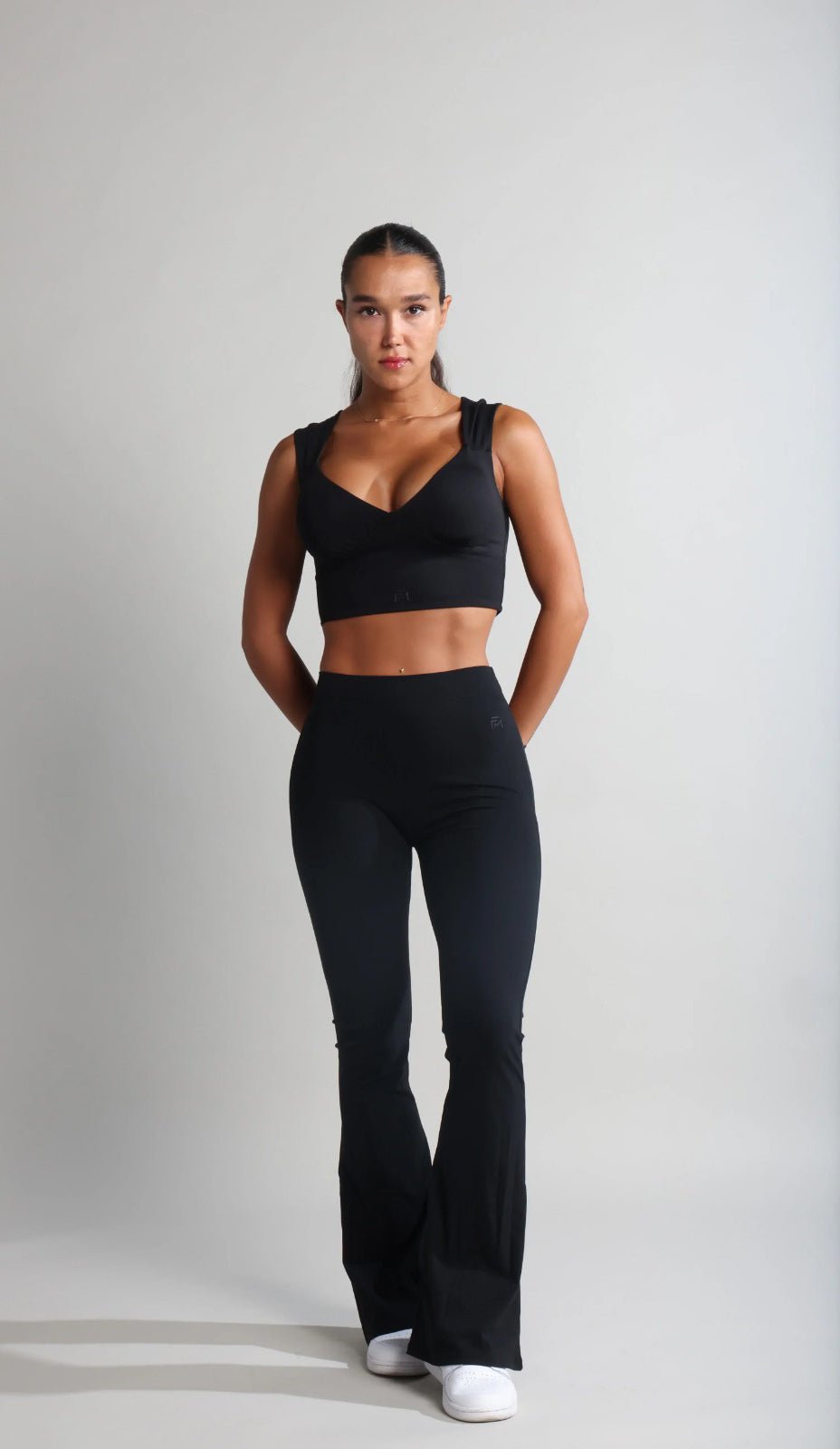 Flare Leg Seamless Activewear Set for Women