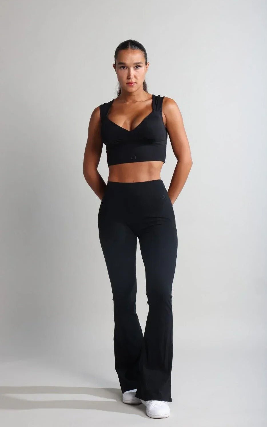 Flare Leg Seamless Activewear Set for Women
