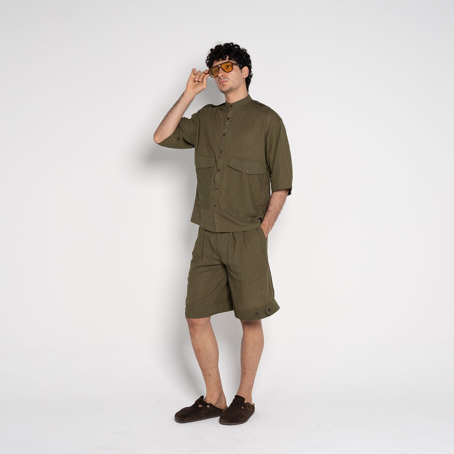 FM Linen Army Set – Army Green
