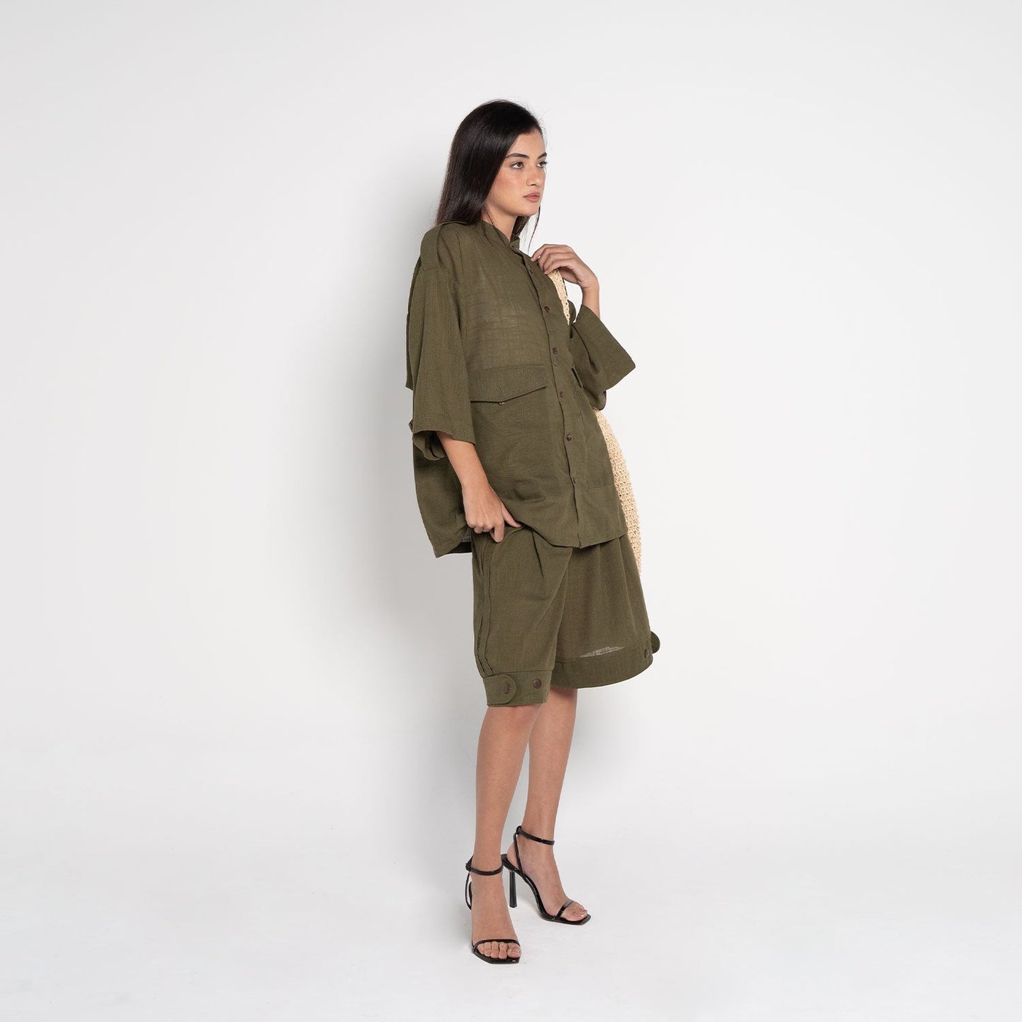 FM Linen Army Set – Army Green