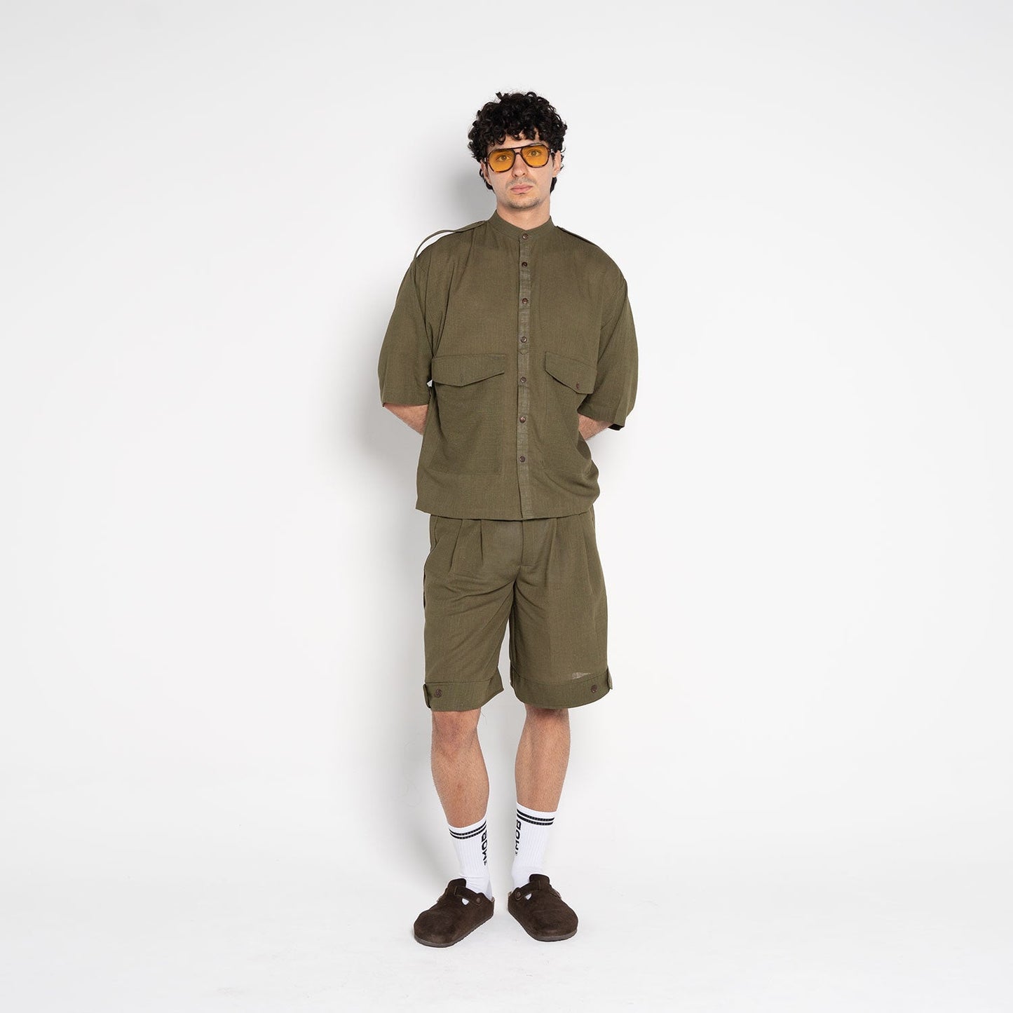 FM Linen Army Set – Army Green