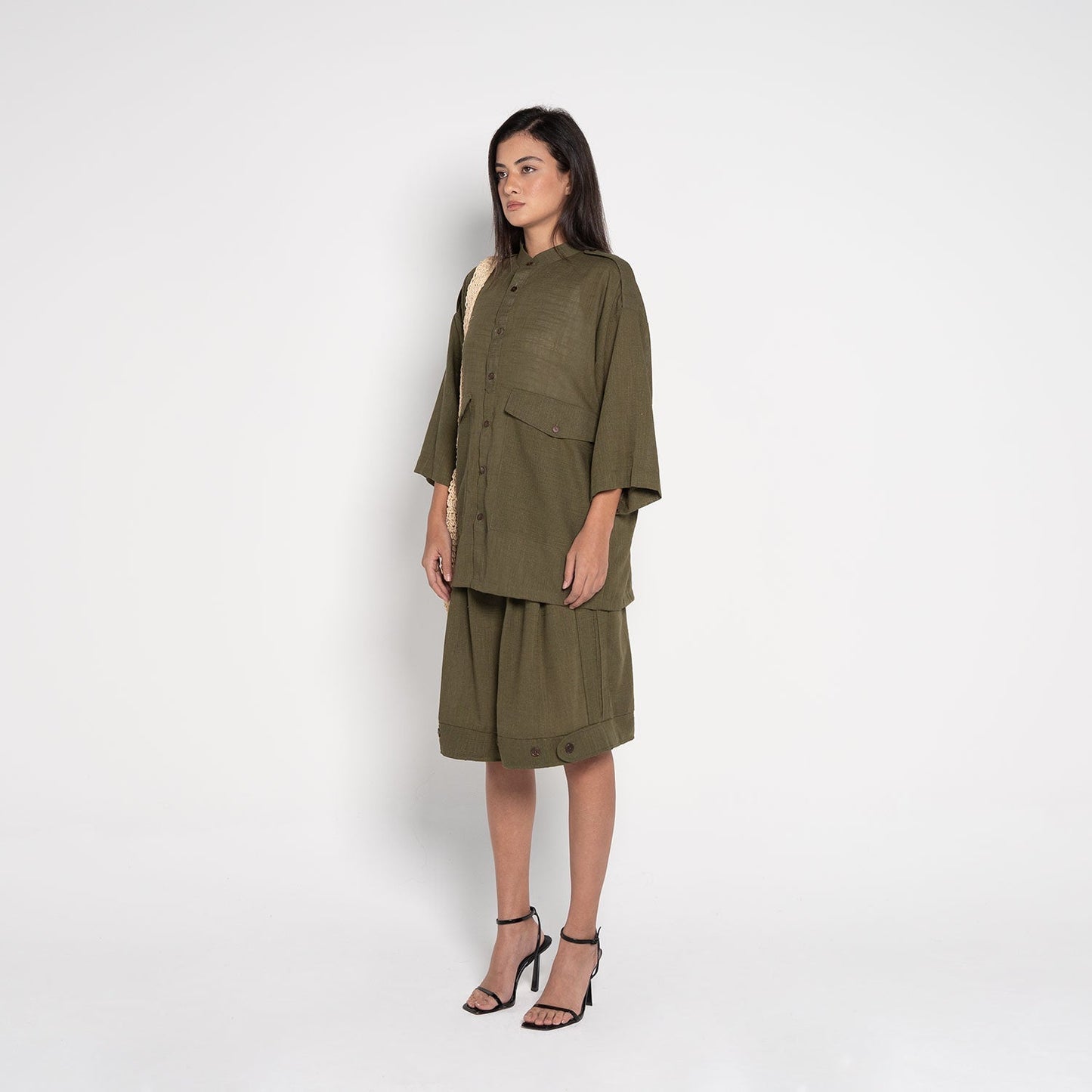 FM Linen Army Set – Army Green