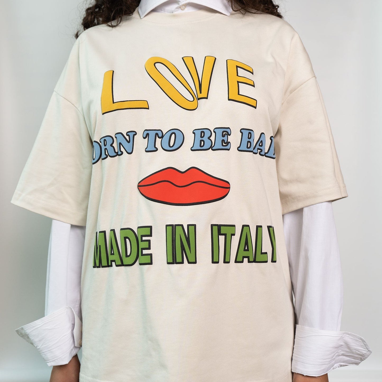 Love Graphic T-Shirt – Vintage White