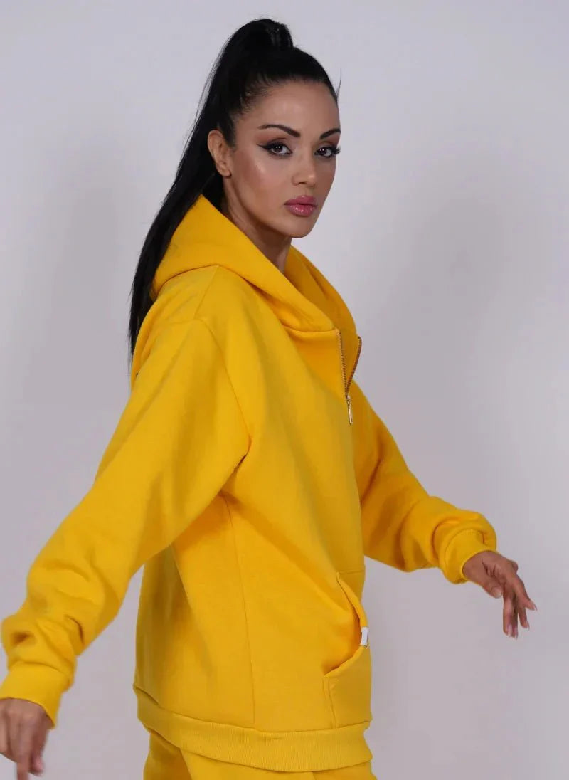 FM Oversized Signature Zip Hoodie – Streetwear Essential