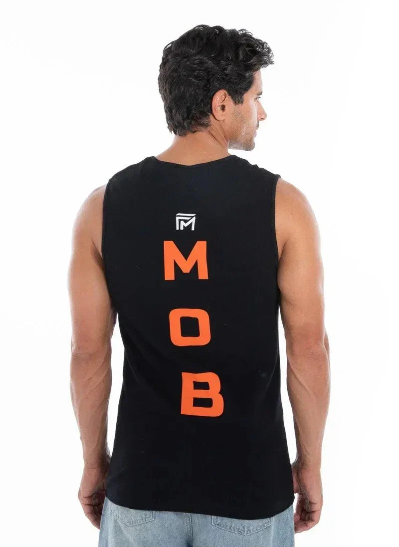 Men’s Ribbed Sleeveless Tank Top – FM Streetwear