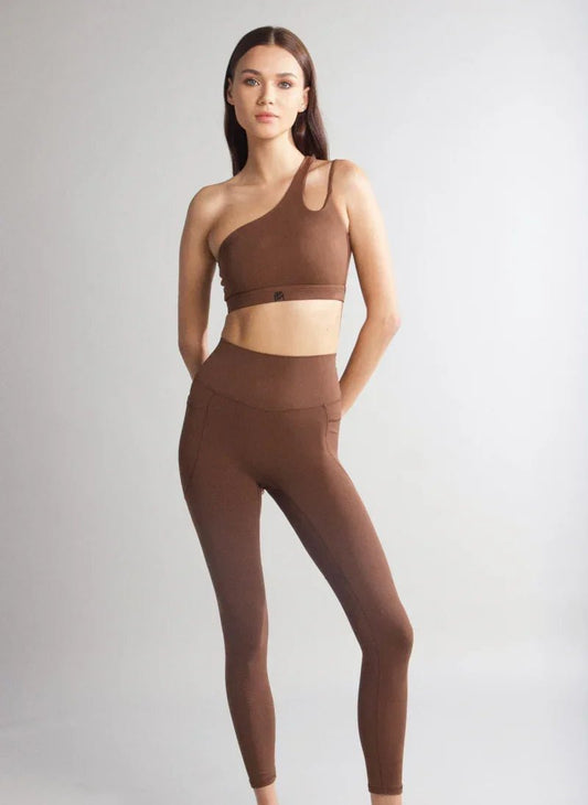 One Shoulder Sportswear Set for Women