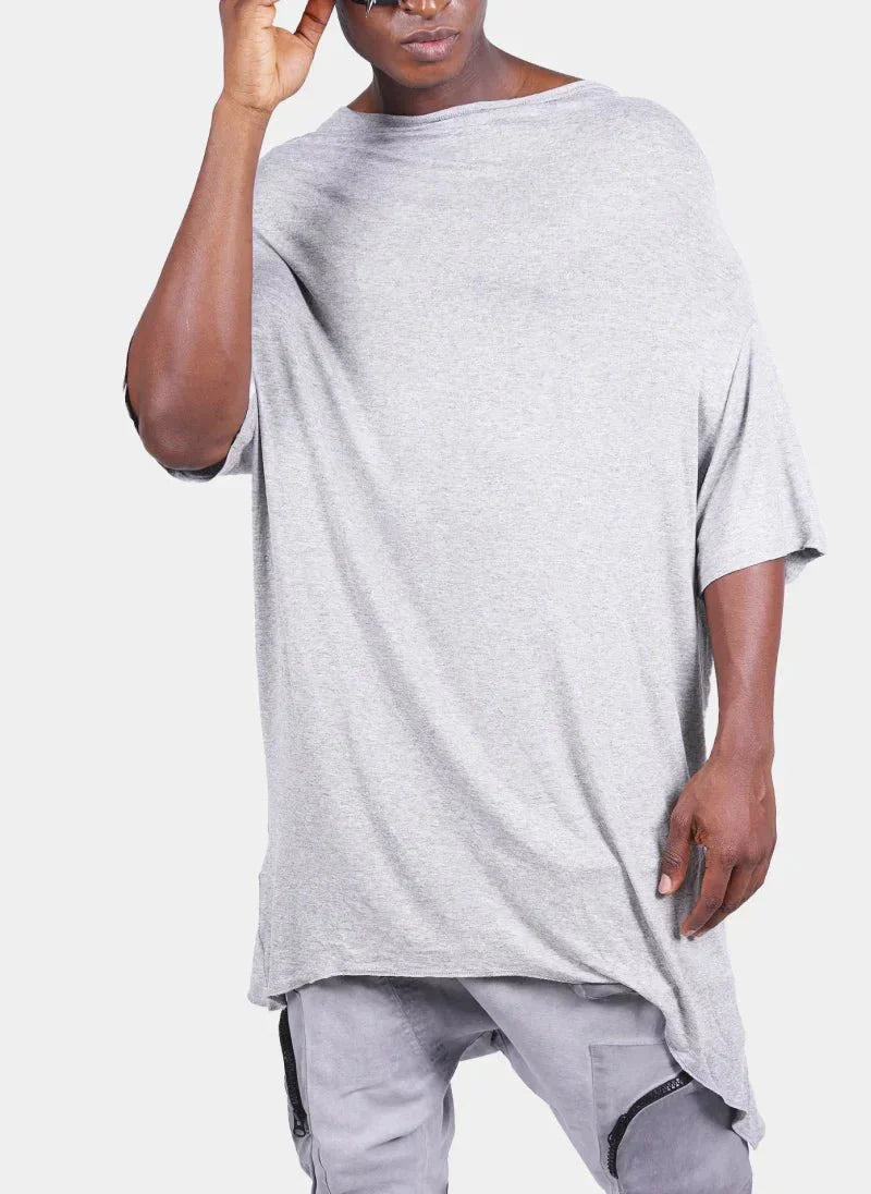Oversized Asymmetrical T-Shirt for Men