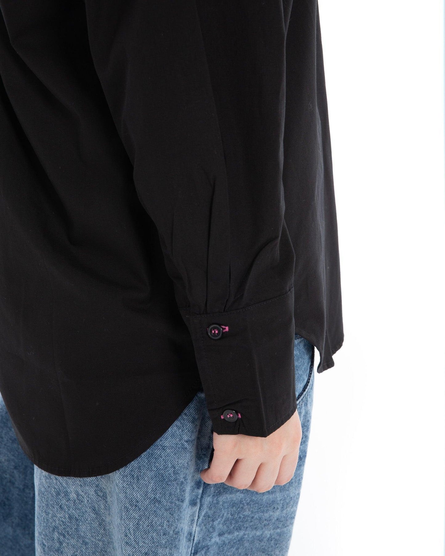 Women’s Oversized Full-Sleeve Printed Shirt – FM Streetwear