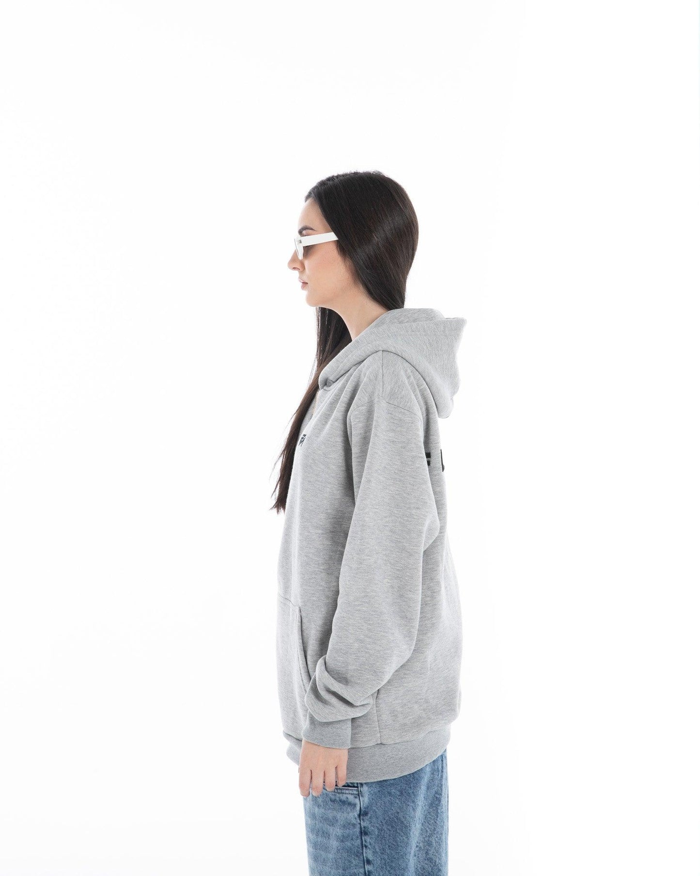 Women’s Oversized Zip-Up Hoodie