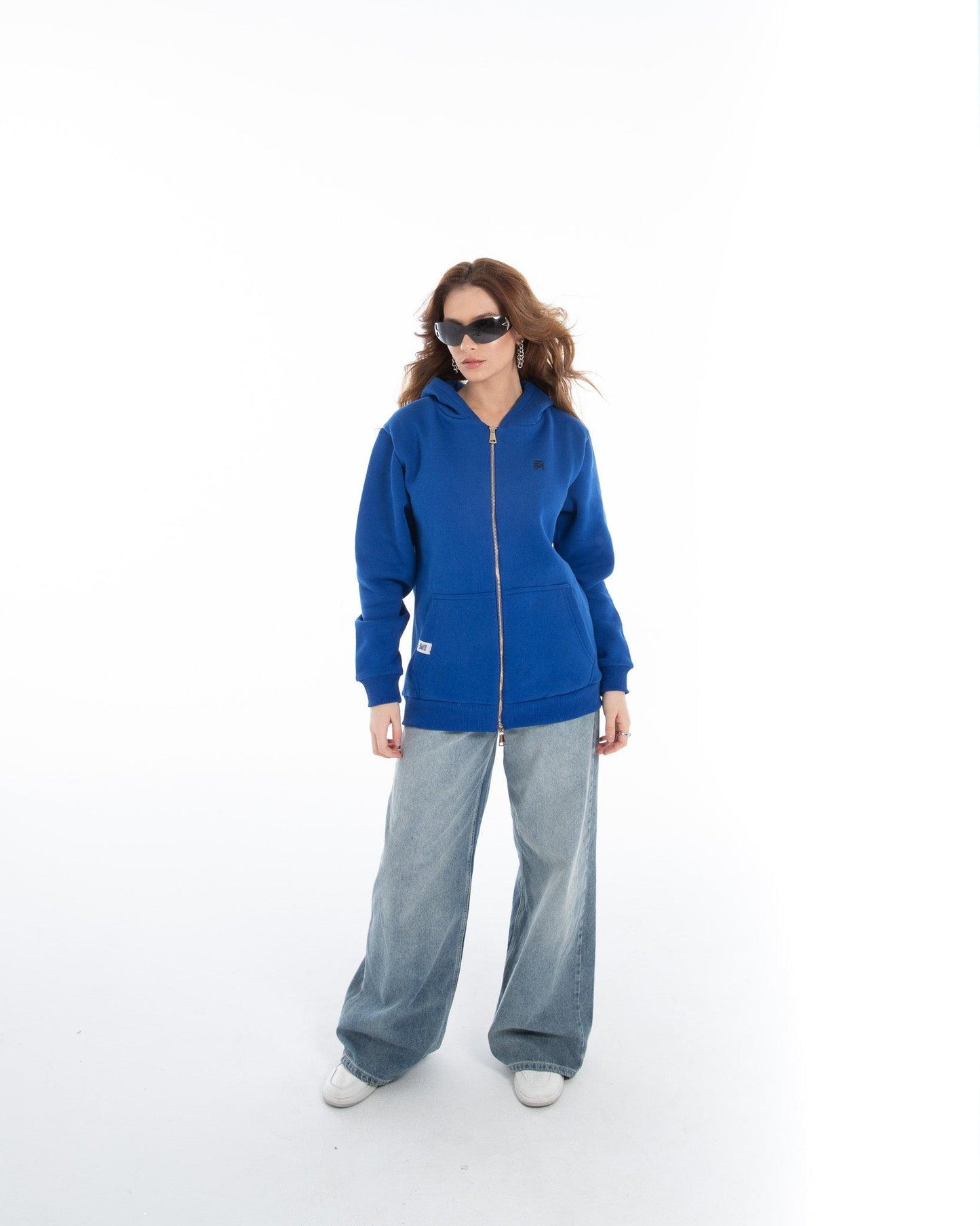 Women’s Oversized Zip-Up Hoodie