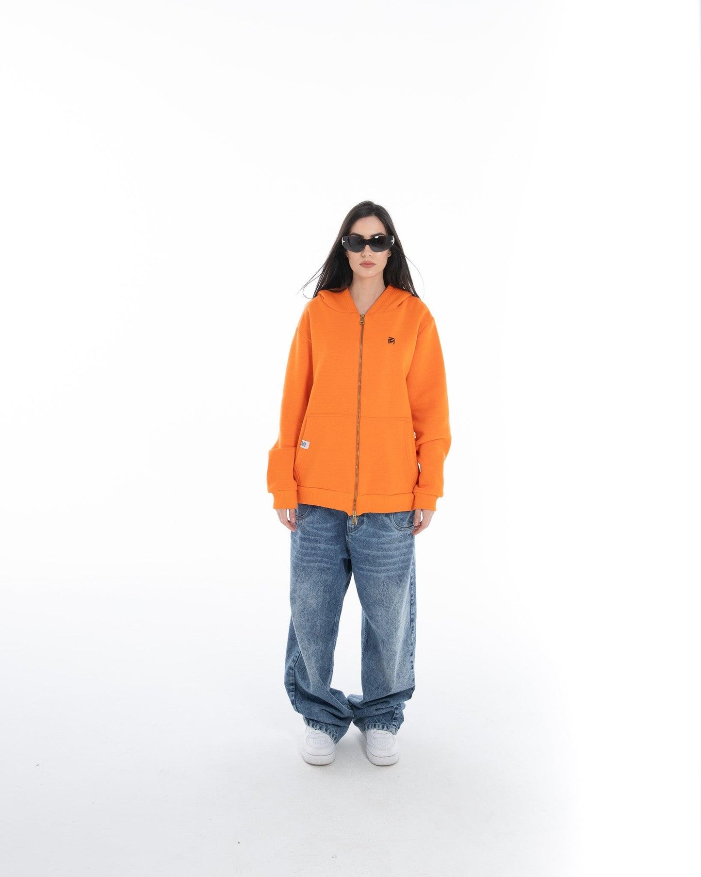 Women’s Oversized Zip-Up Hoodie