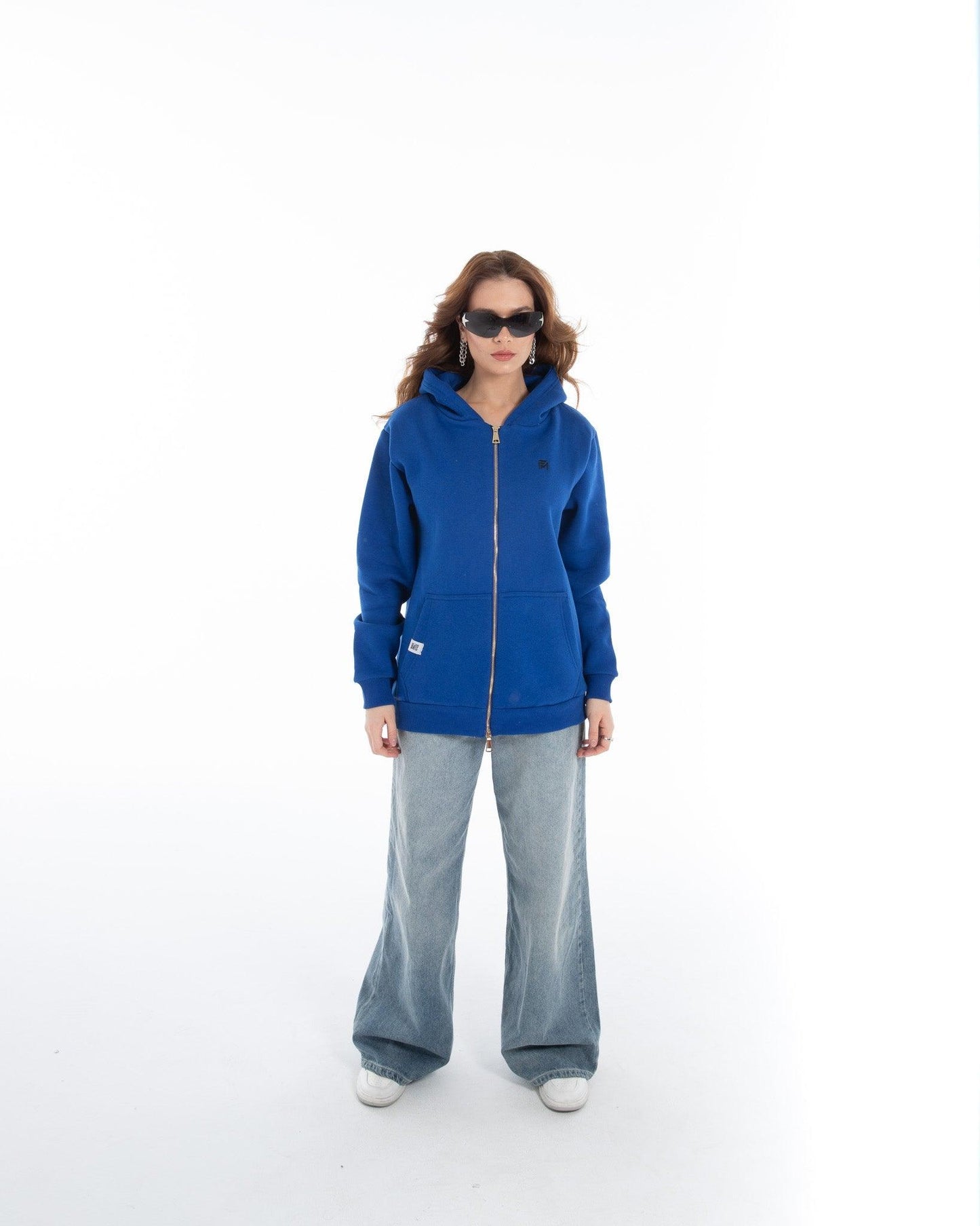 Women’s Oversized Zip-Up Hoodie
