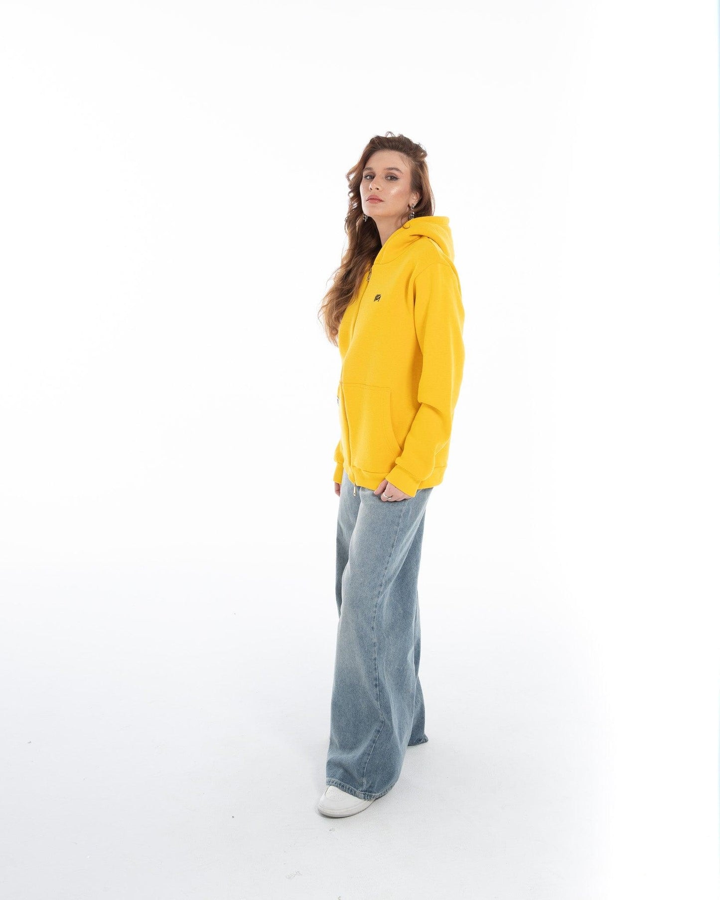 Women’s Oversized Zip-Up Hoodie