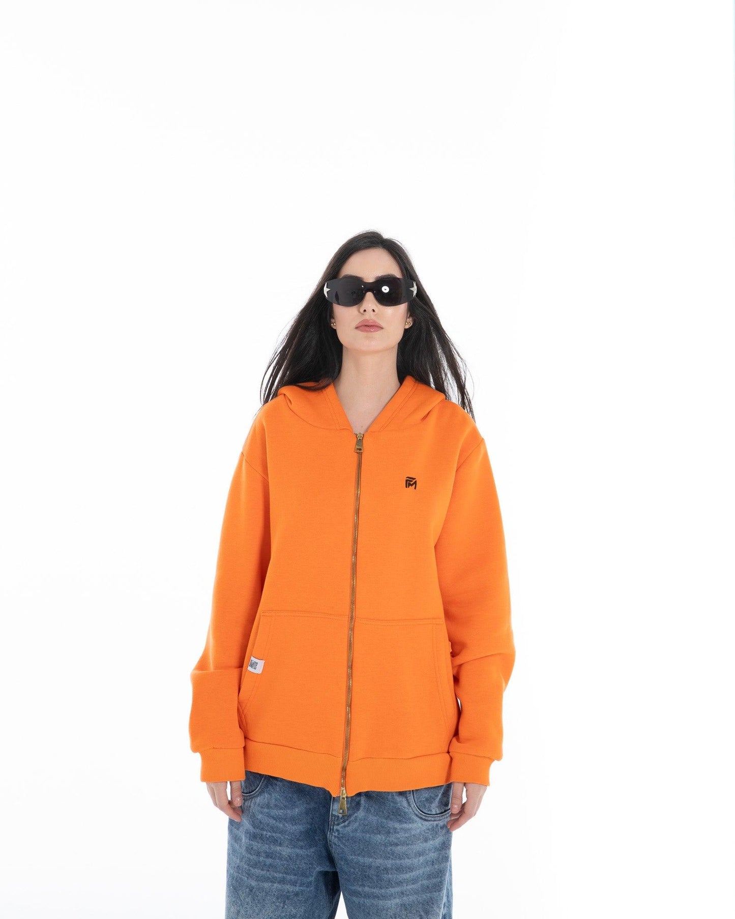 Women’s Oversized Zip-Up Hoodie