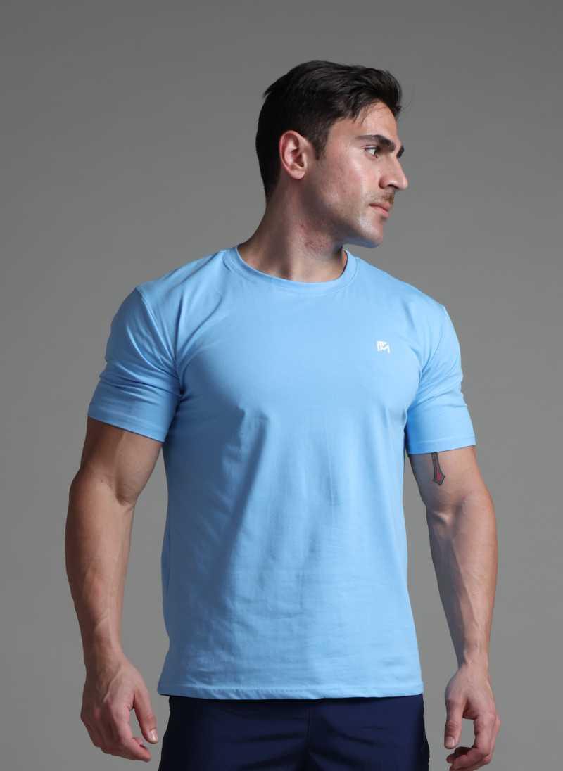 Premium Fitted Crewneck T-Shirt for Men