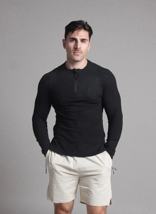 Quarter Zip Running Top for Men