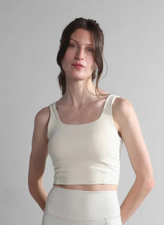 Sculpted Built-In Bra Top for Women