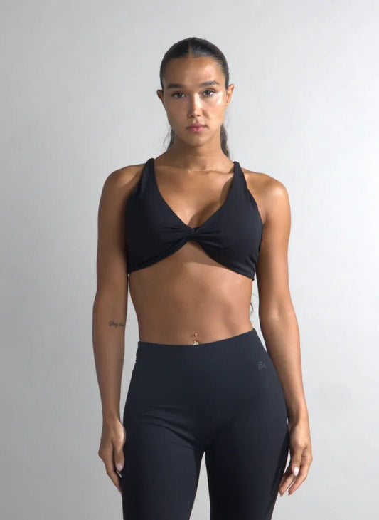Twist-Front Sports Bra for Women