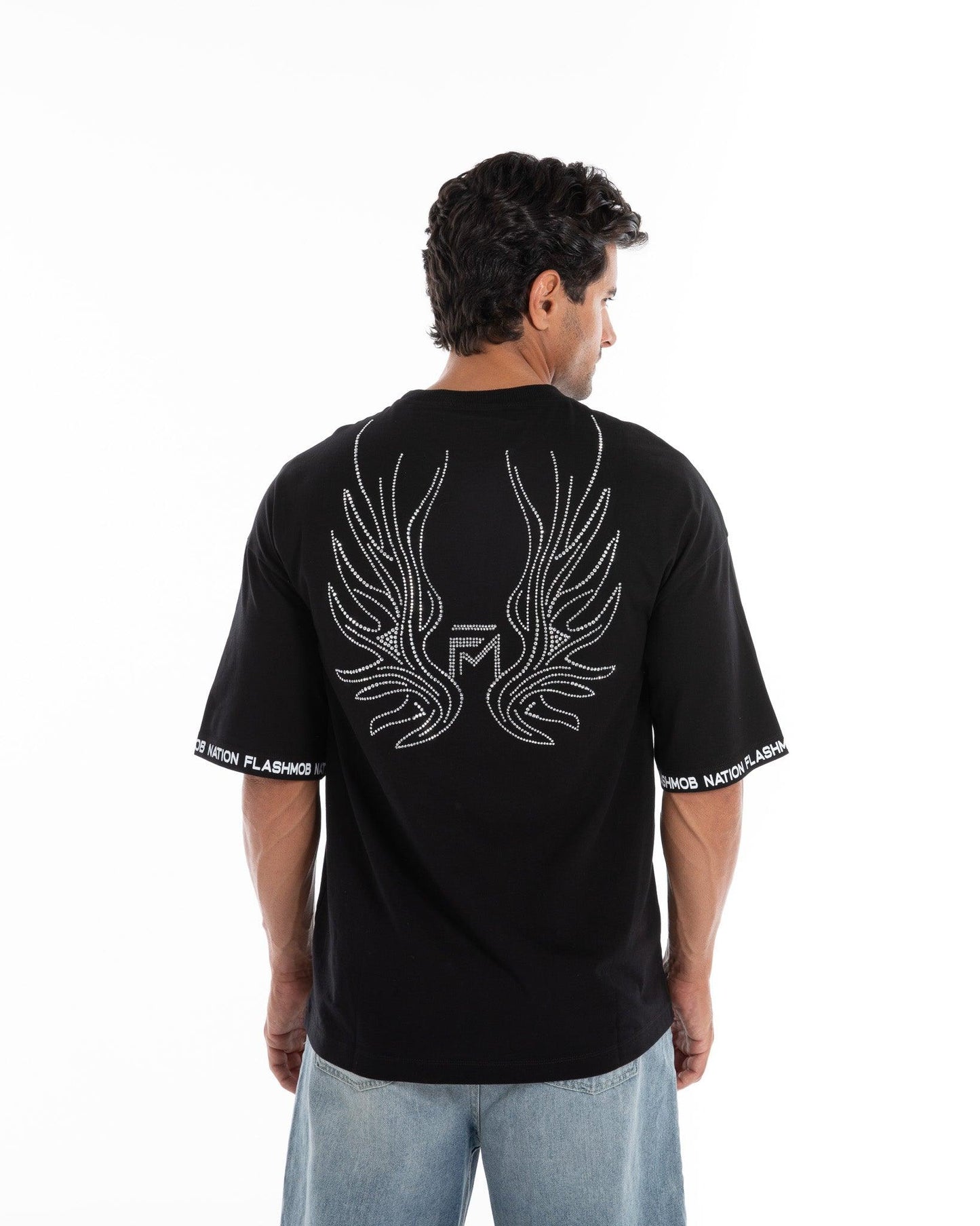 Wings Graphic Oversized T-Shirt – FM Streetwear