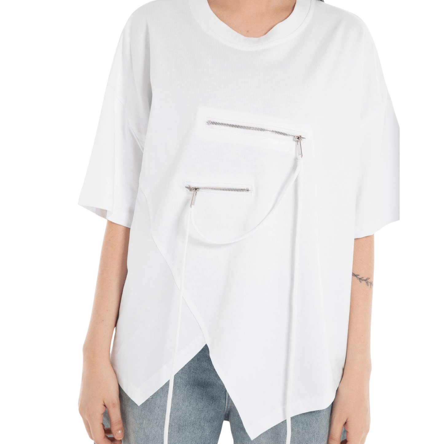 Women’s Asymmetric Streetwear Tee